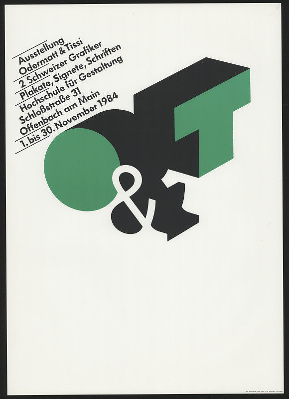 Siegfried Odermatt – O & T Exhibition 