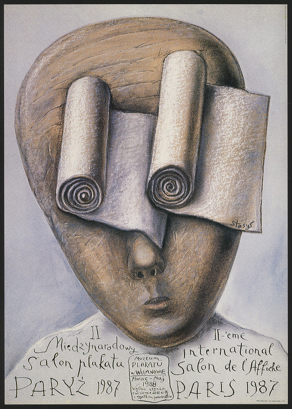 Stasys Eidrigewičius (Eidrigiewicz) – II ´eme International Salon de L´Affiche Paris 1987 