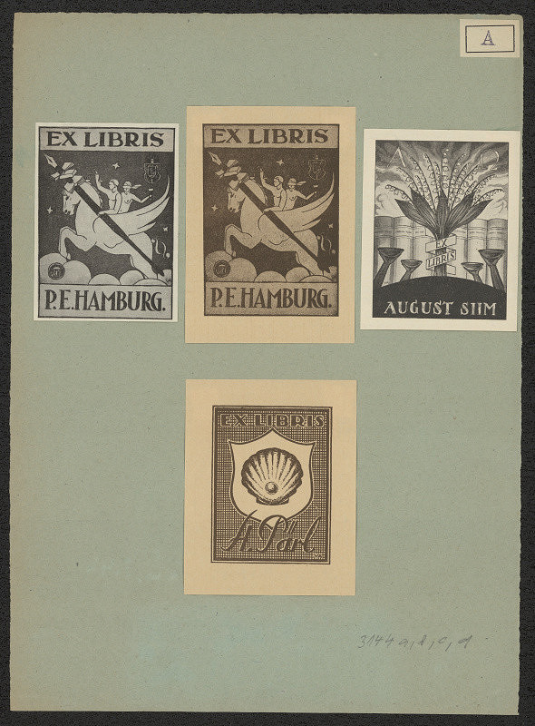 Viktor Alexejev – Ex libris August Siim 