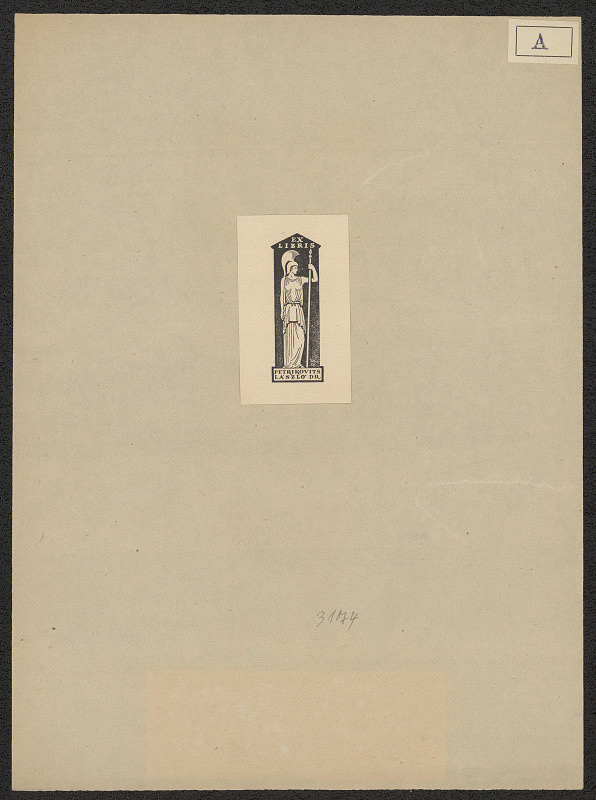 Fery Antal – Exlibris Petrikovits László Dr. 