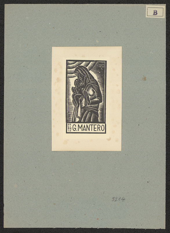 Armando Baldinelli – Exlibris  G. Mantero 