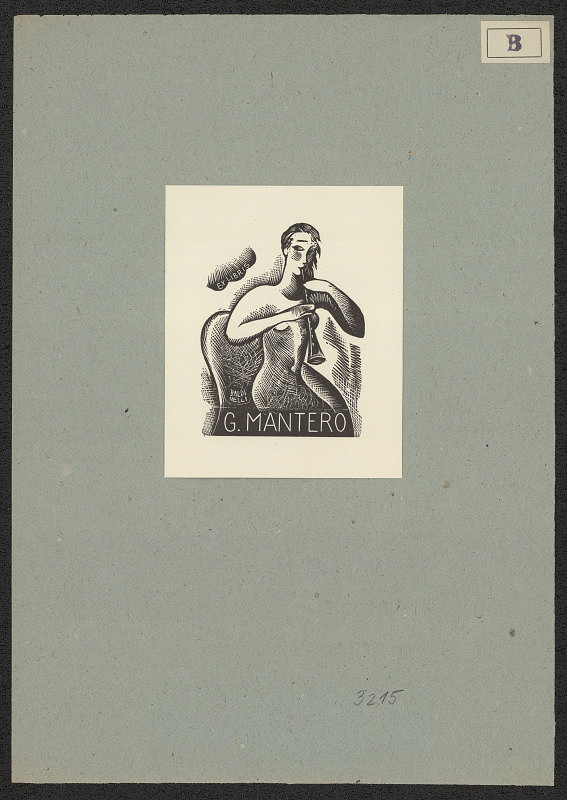 Armando Baldinelli – Exlibris G. Mantero 