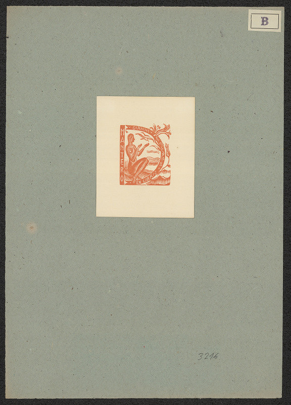 Armando Baldinelli – Exlibris Gianni Mantero 