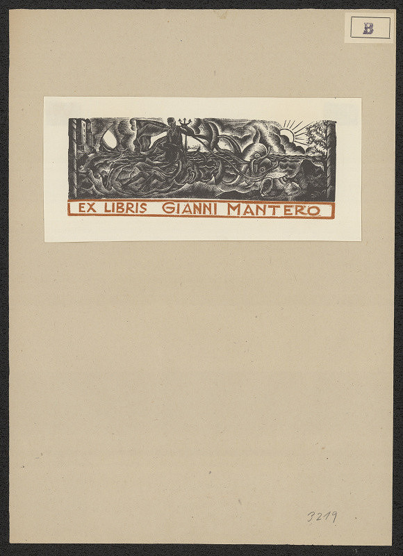 Armando Baldinelli – Exlibris Gianni Mantero 