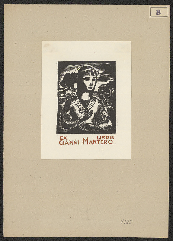 Armando Baldinelli – Exlibris Gianni Mantero 