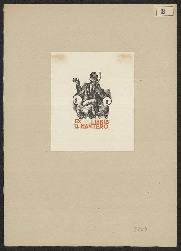 Armando Baldinelli – Exlibris G. Mantero 