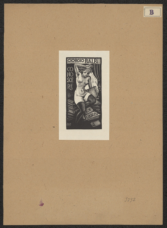 Armando Baldinelli – Exlibris Giorgio Balbi 