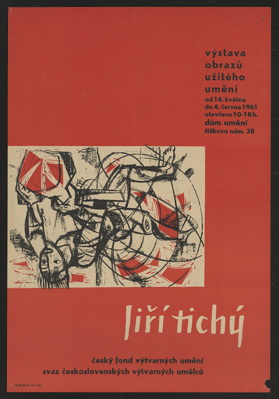 neznámý – Jiří Tichý. Výstava obrazů užitého umění 