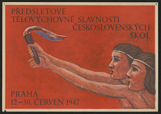 Václav Vojtěch Novák – Předsletové tělovýchovné slavnosti československých škol 