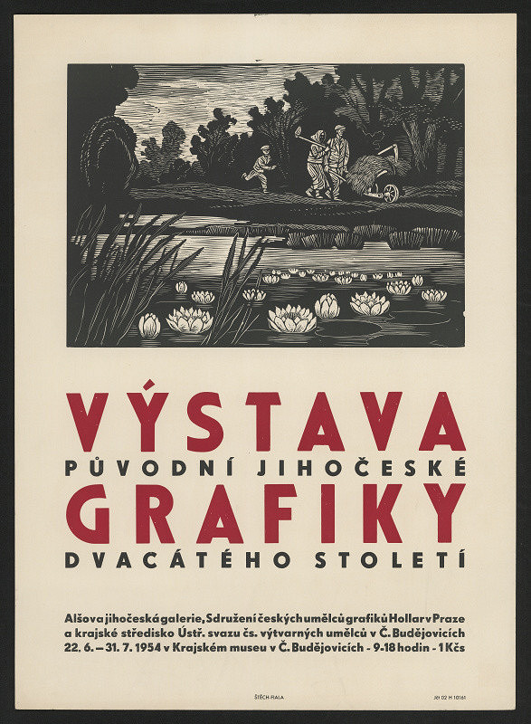 neznámý – Výstava původní jihočeské grafiky dvacátého století 