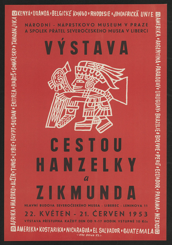 Alex Beran – Výstava cestou Hanzelky a Zikmunda 