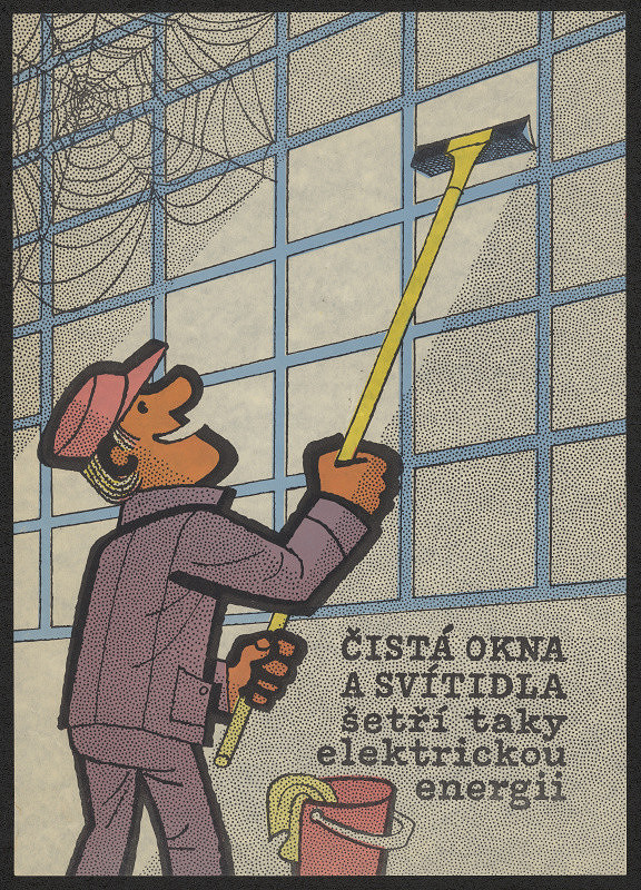 Karel Pekárek – Čistá okna a svítidla šetří taky elektrickou energii 