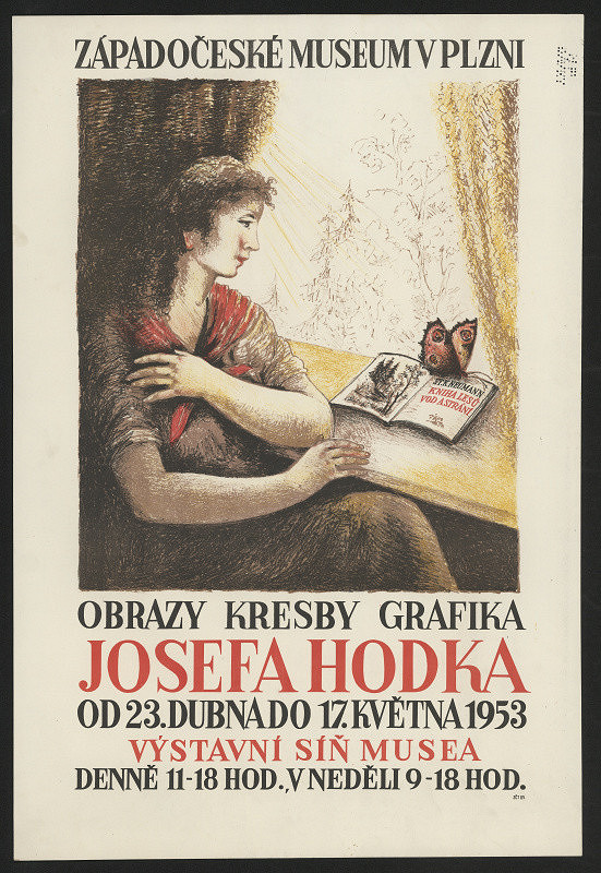 neznámý – Obrazy, kresby, grafika Josefa Hodka 