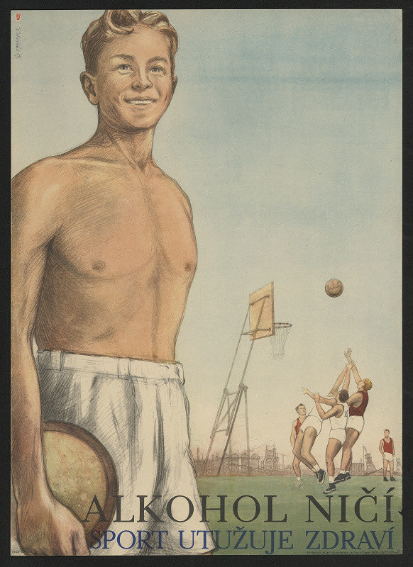 Vladimír Charvát – Alkohol ničí. Sport utužuje zdraví 