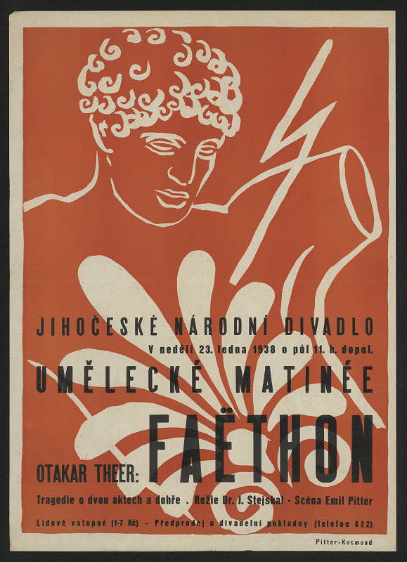 Emil Pitter – Umělecké matinée. Otakar Theer: Faëthon 