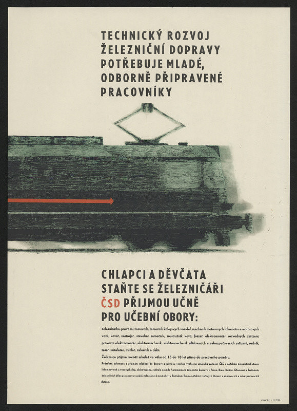 neznámý – Chlapci a děvčata staňte se železničáři 