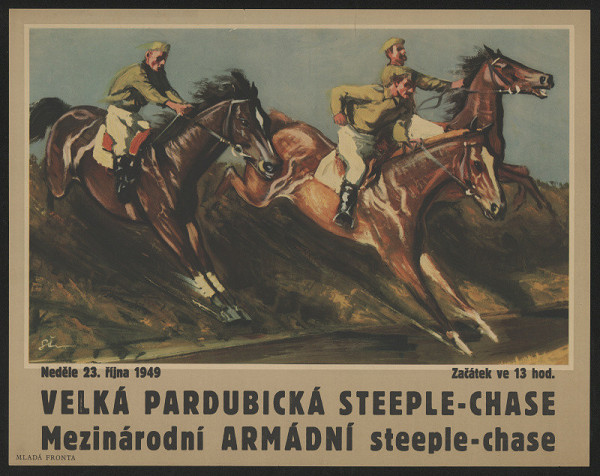 signatura Št. – Velká pardubická Steeple-Chase. Mezinárodní armádní Steeple-Chase 
