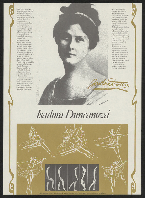 František Kraus – Isadora Duncanová (tanečnice a herečka) 