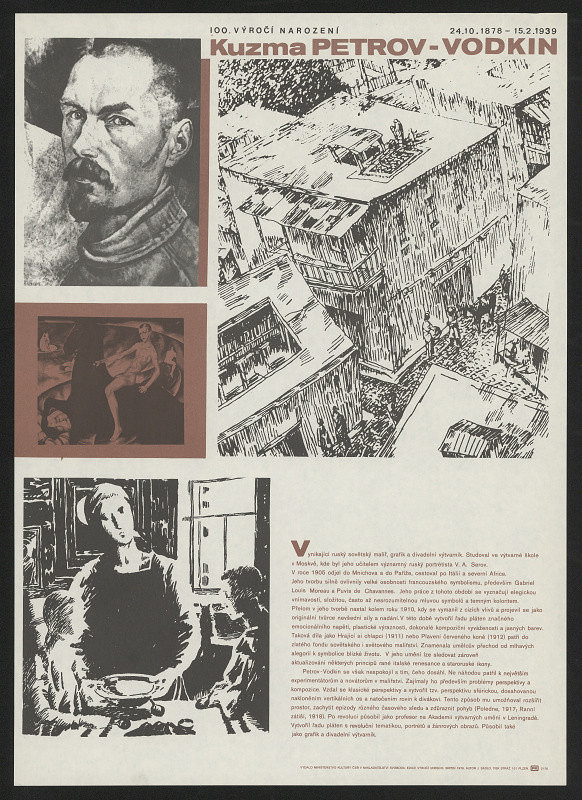 J. Sádlo – Kuzma Petrov - Vodkin (malíř a grafik) 