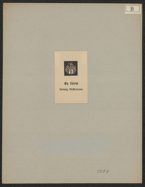 Ludwig Bassermann – Ludwig Bassermann 