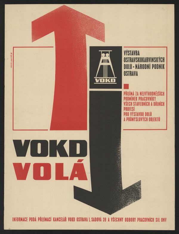 Vladimír Pavlica – VOKD volá - výstavba ostravsko-karvinských dolů, n.p. Ostrava 
