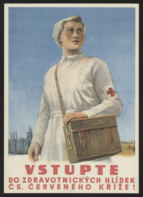 neznámý – Vstupte do zdrav. hlídek Čs. červeného kříže 