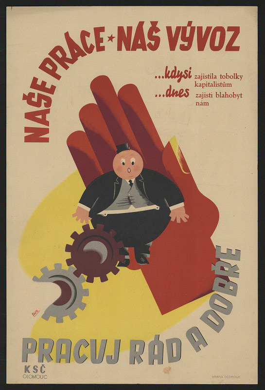 neznámý – Naše práce - náš vývoz. Pracuj rád a dobre 