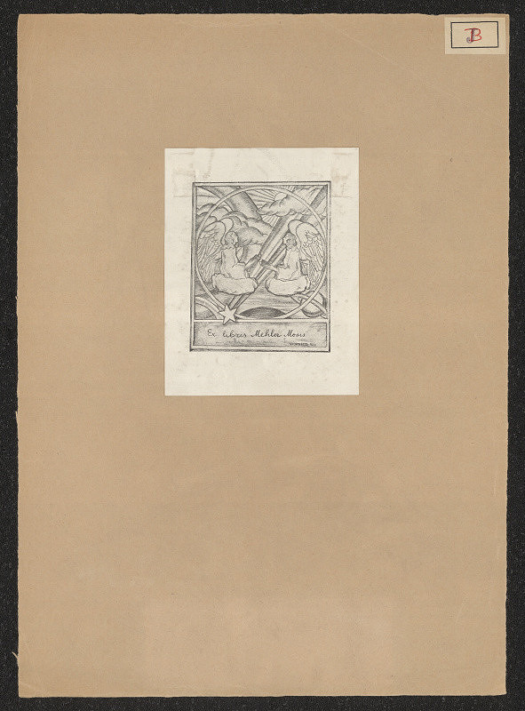 Joachim Beer – Ex libris Mehler Mosis 