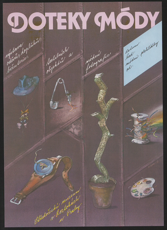 Miroslav Jiránek – Doteky módy, Středočeské muzeum v Roztokách u Prahy 