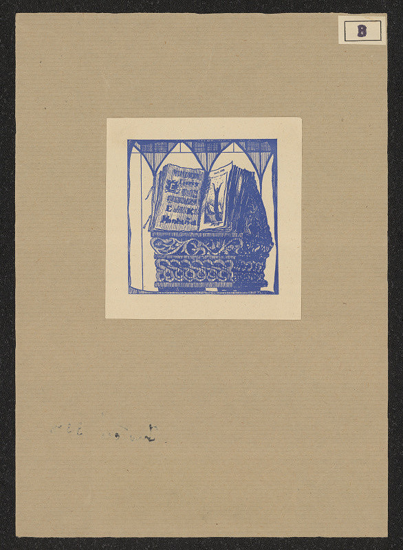 Josep (José) Benseny Pinol – Ex libris Montaňa, E. K. 