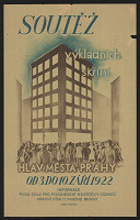 Otakar Mrkvička – Soutěž výkladních skříní, Praha 1922 