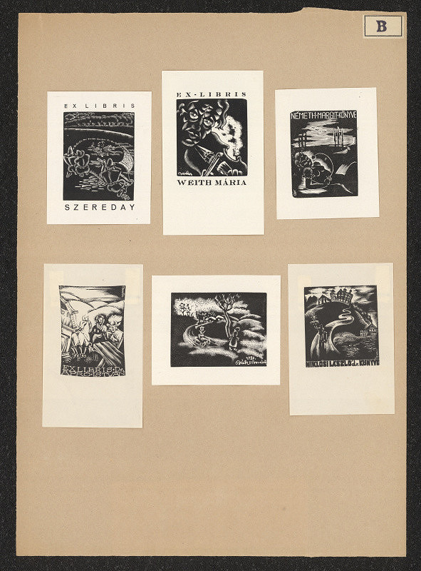 Ferenc Bordas – Exlibris Szereday 