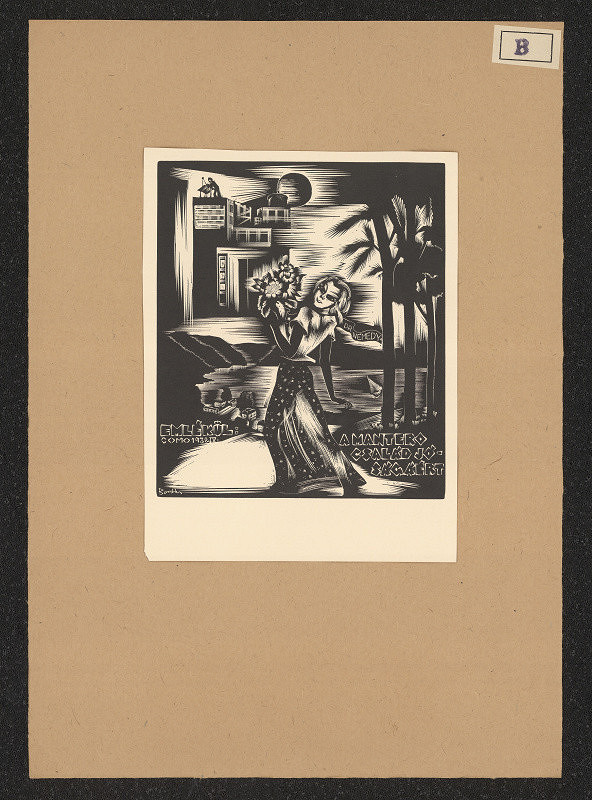 Ferenc Bordas – Exlibris Dr. Nemédy 