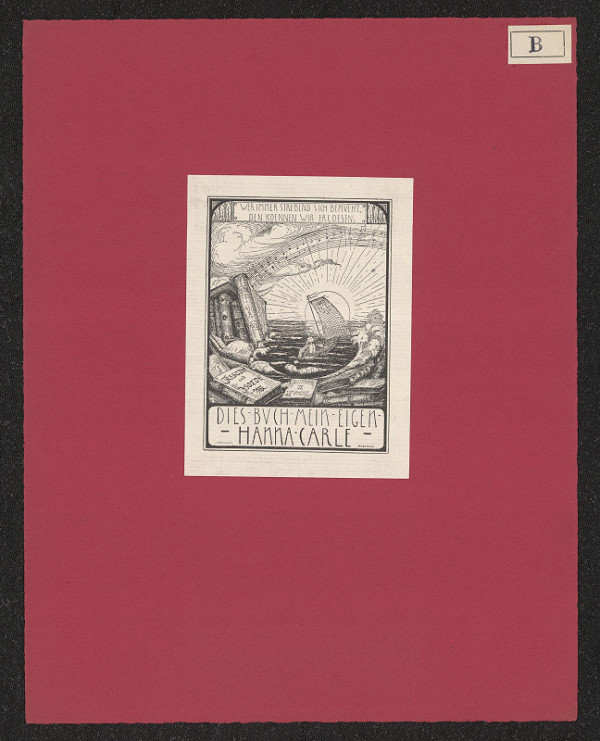 Franz Born – Dies Buch mein Eigen Hanna Carle 