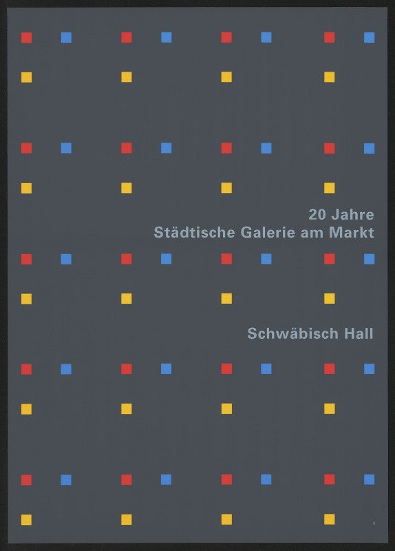 Atelier Stankowski – Städtische Galerie - Schwäbisch Hall - 20 Jahre 