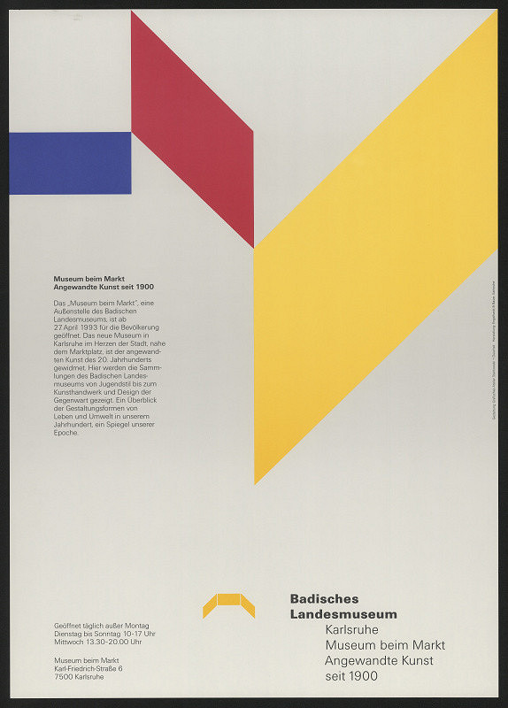 Atelier Stankowski – Badisches Landesmuseum - Karlsruhe Museum Beim Markt - angewandte Kunst seit 1900 