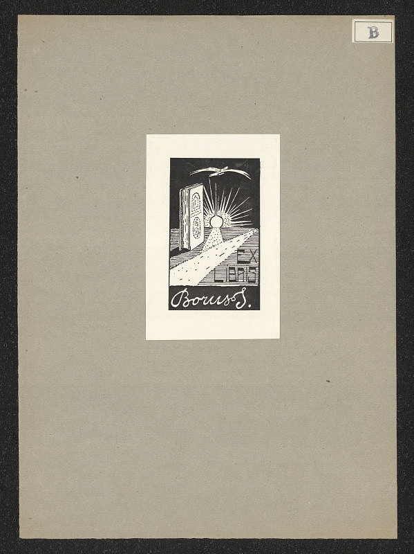 Joszef Borus – Ex libris Borus J. 