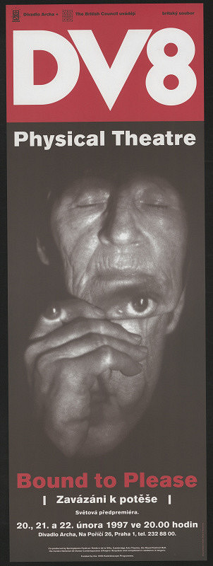 Robert Vojtěch Novák – DV 8. Physical Theatre, Zavázáni k potěše, divadlo Archa 