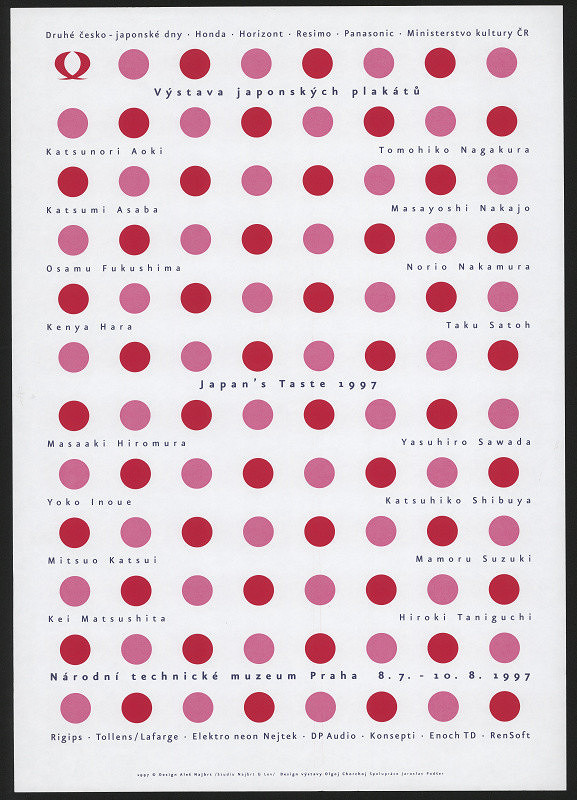 Aleš Najbrt – Japan´s Taste Národní technické muzeum 