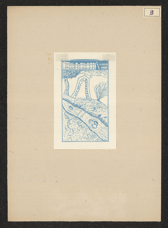 Georges Bossery – Ex libris Rune Ström 