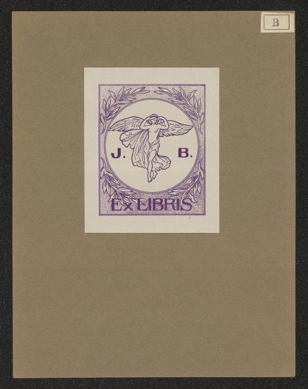 Guy Bourgoin – Ex libris J. B. 