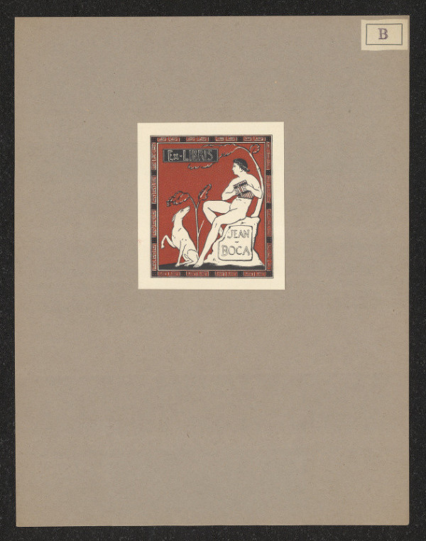 Guy Bourgoin – Ex libris Jean Boca 