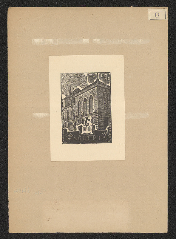 Tadeusz Cieślewski/1870 – ExlibrisA. W. Englerta 