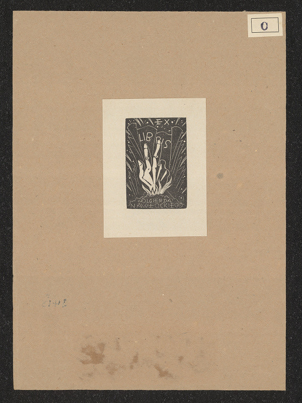 Tadeusz Cieślewski/1895 – Ex libris Olgierda Nawłockiego 