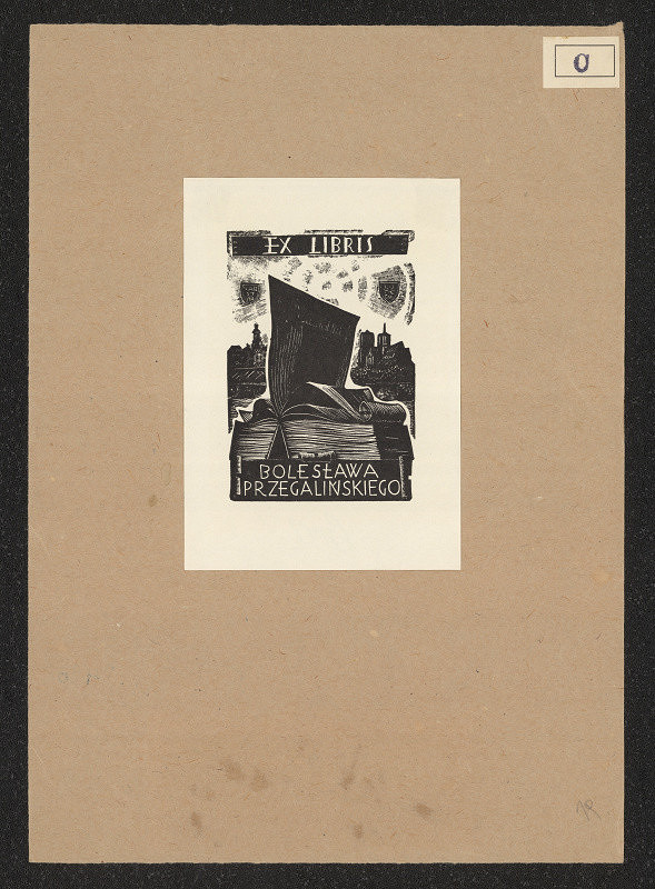 Tadeusz Cieślewski/1870 – Exlibris Boleslawa Przegalinskiego 