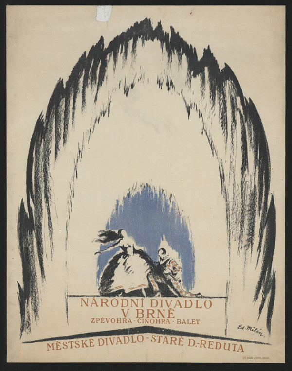 Eduard Milén – Národní divadlo v Brně 