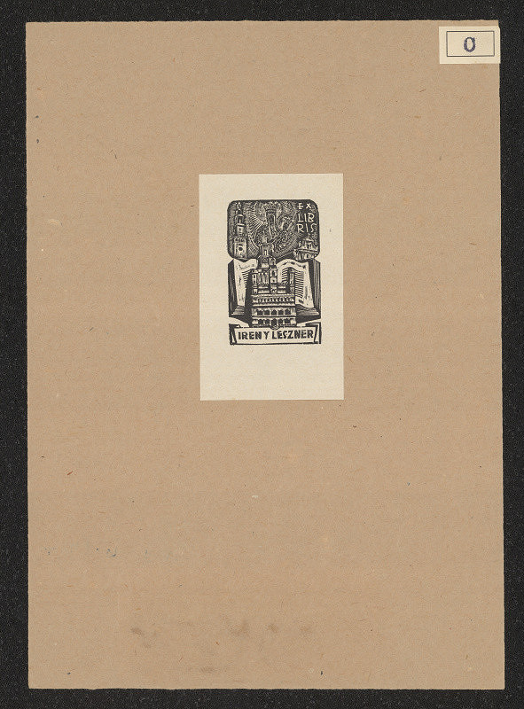 Tadeusz Cieślewski/1870 – Exlibris Ireny Leszner 