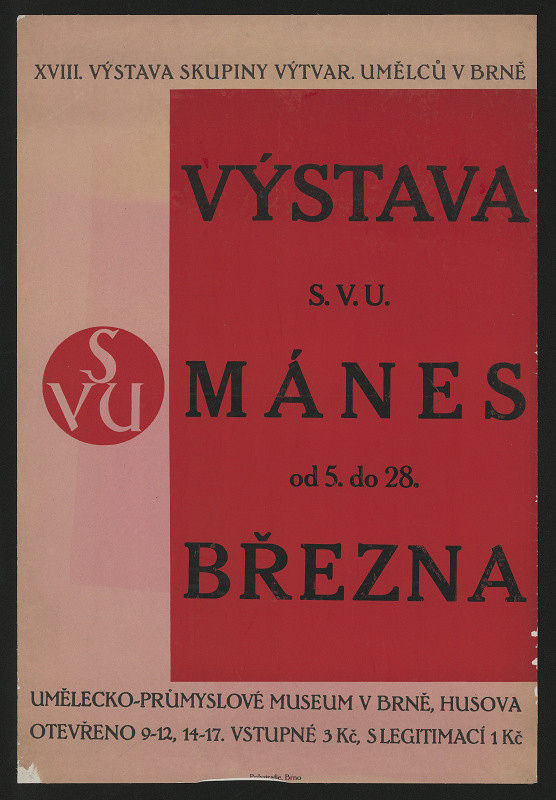 Eduard Milén – Výstava S.V.U. Mánes 