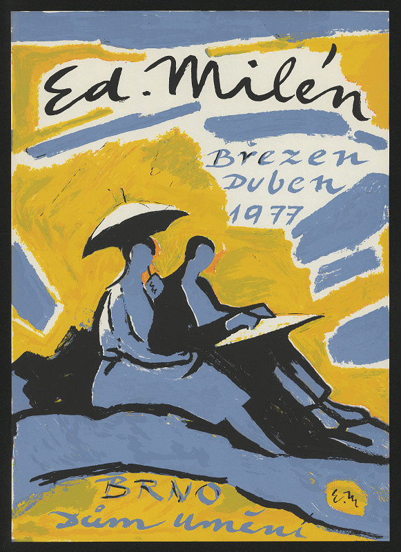 Eduard Milén – Eduard Milén březen/duben 1977, Brno - Dům umění 