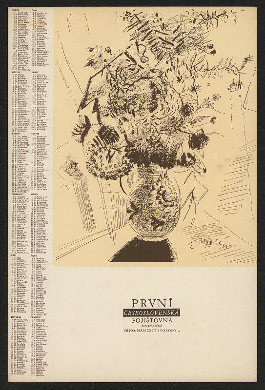 Eduard Milén – První československá pojišťovna 